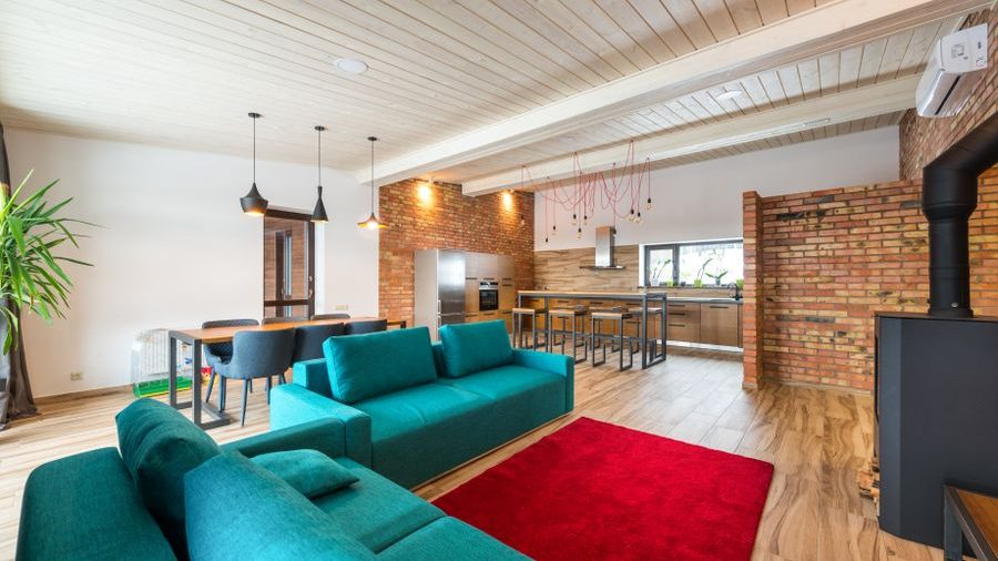 The living area of a well presented rental property